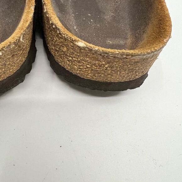 Birkenstock Arizona Dark Brown Suede Sandals Slide EU42 US W 11 M 9 Narrow Width main image 8